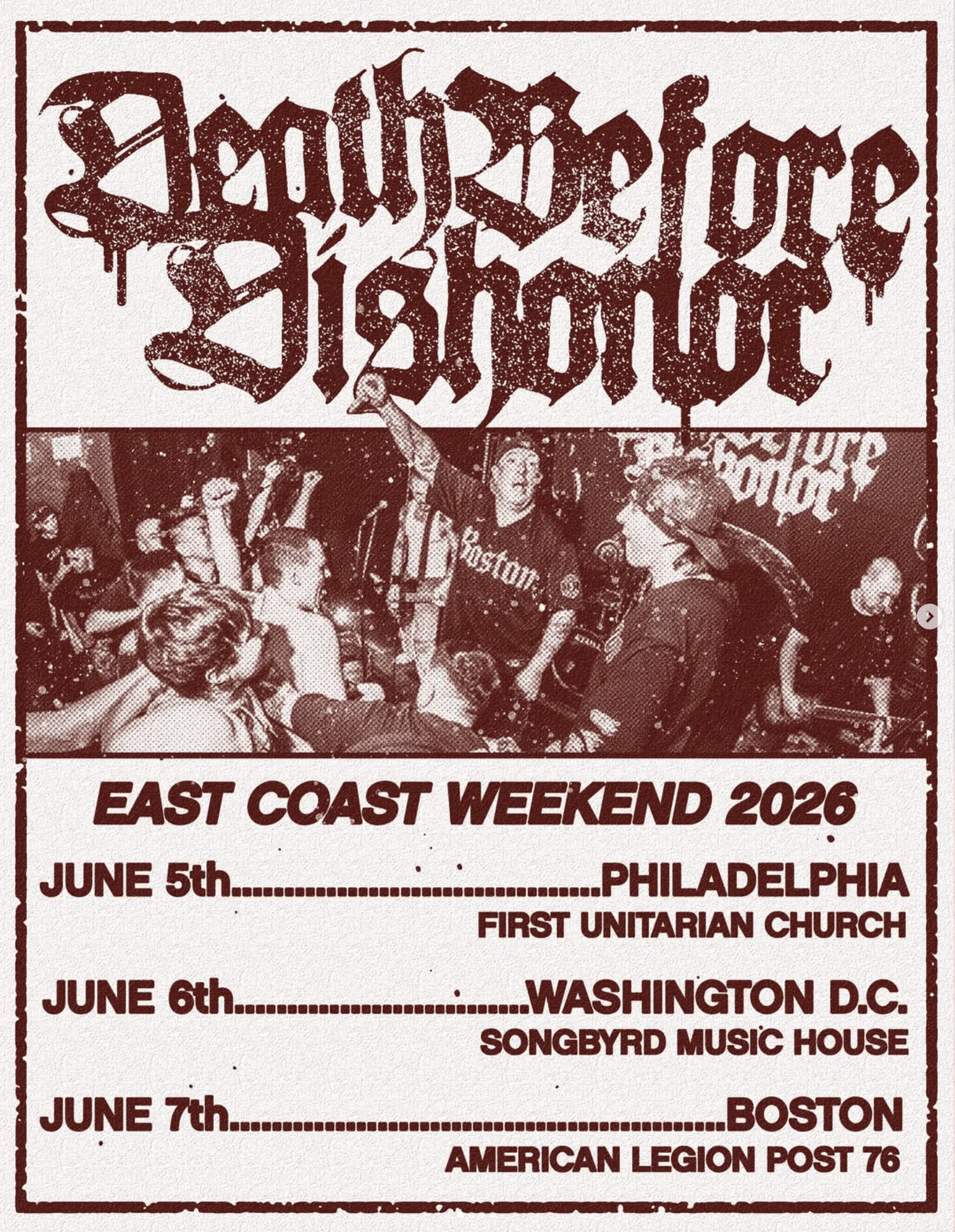 Death Before Dishonor — Bridge Nine Records